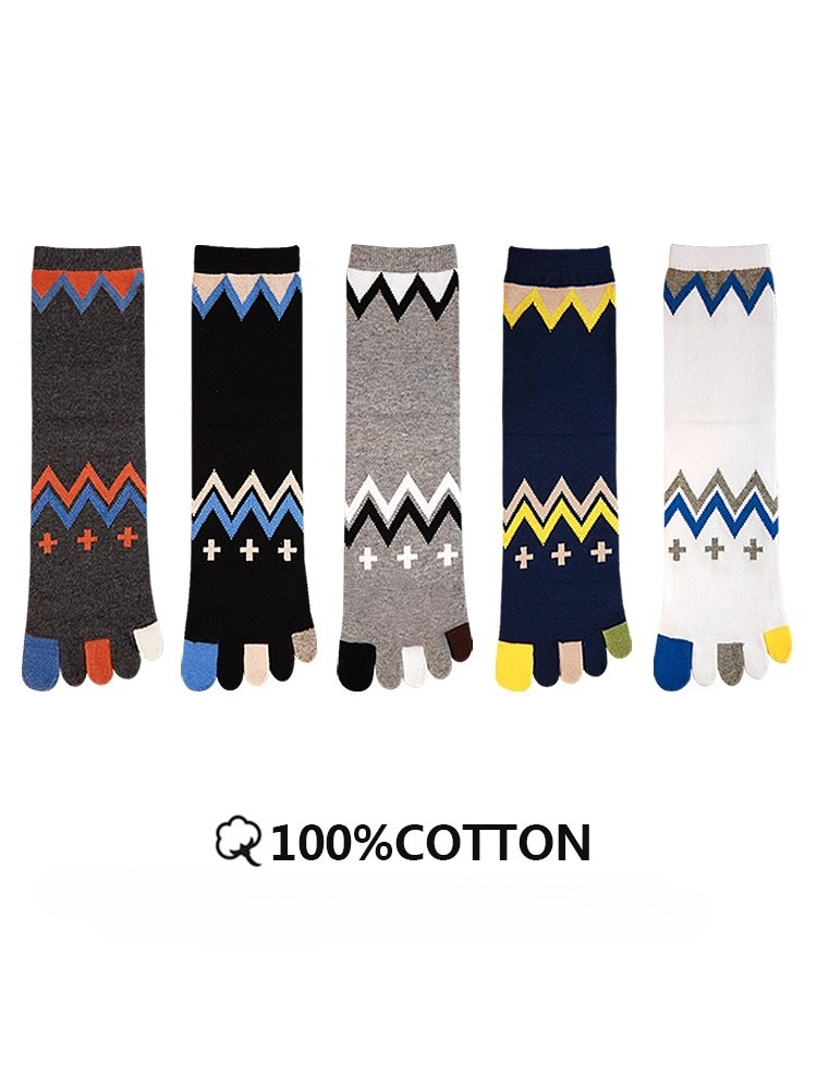 5 Pairs Four-season Pure Cotto - Toe Sock Split 리뷰 및 가격