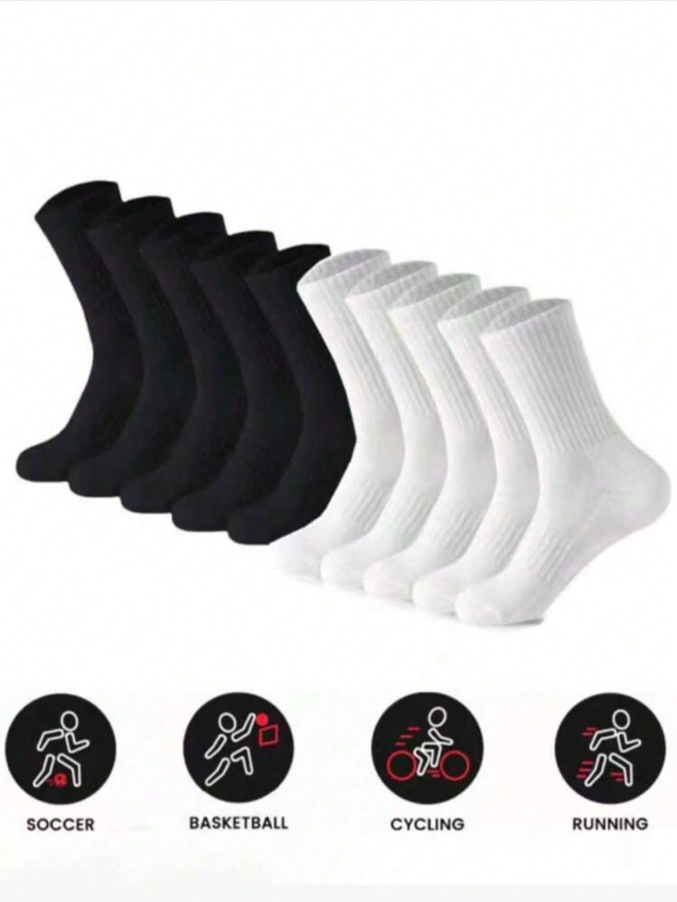 Women's Running Socks Pack, Bl - Cotton Crew Sock Pack 리뷰 및 가격