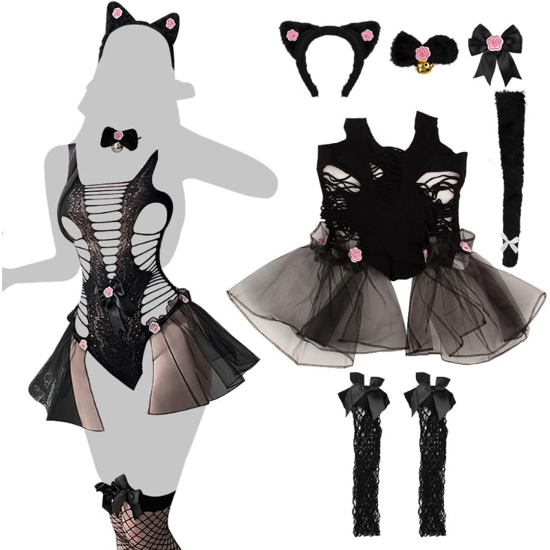 Women Sexy Lingerie Cosplay Ca - Fishnet Stocking Women 리뷰 및 가격
