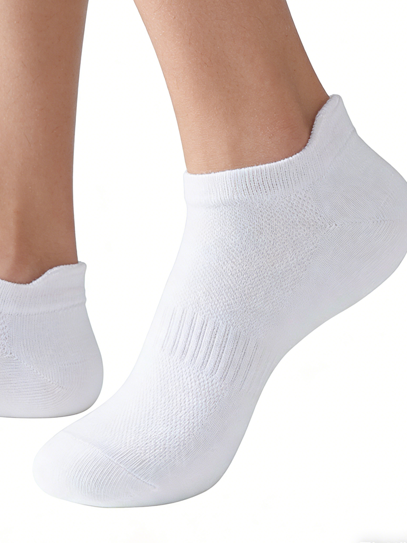 6 Pairs Women Men White Ankle  - No Show Sock Women 리뷰 및 가격