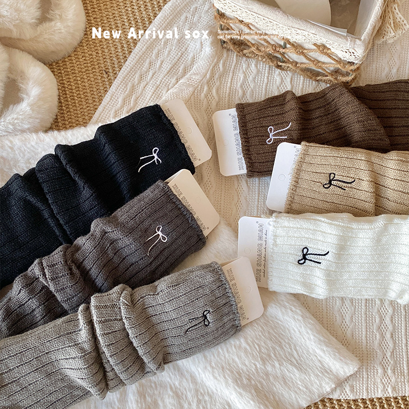 Korean Girls Leg Warmers Embro - Boot Sock Slouchy 리뷰 및 가격