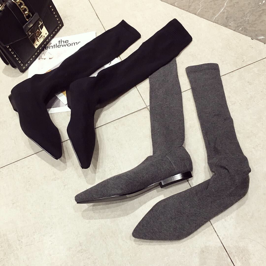 AIYKAZYSDL 2024 Autumn Kitten  - Boot Sock Slouchy 리뷰 및 가격