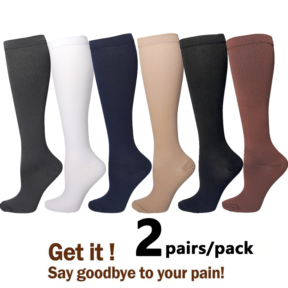 2Pairs Compression Socks Runni - Compression Sock Medical 리뷰 및 가격