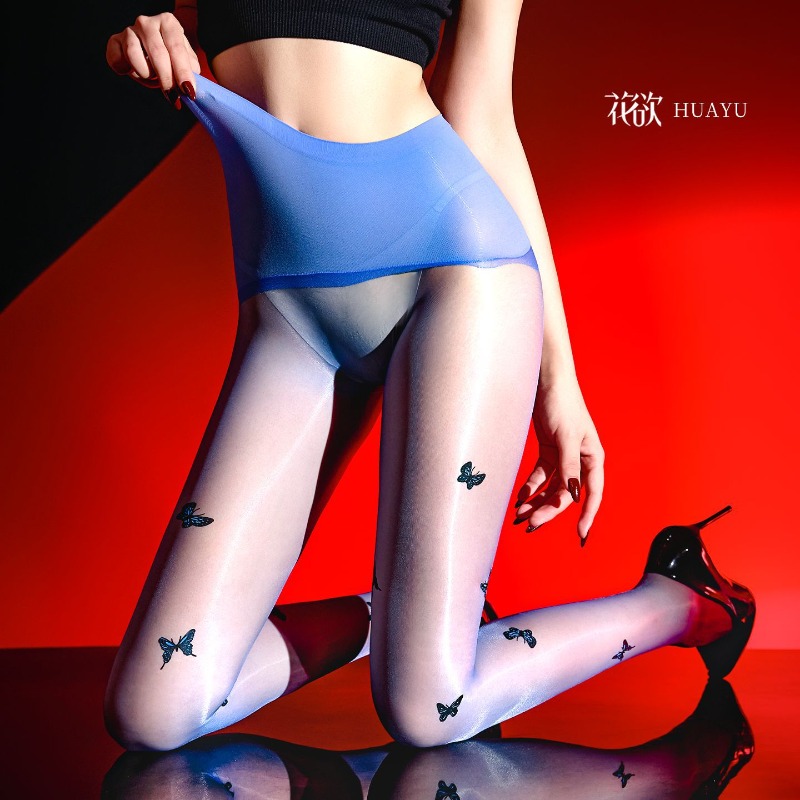 Unisex Butterfly Oil Glossy Pa - Tights Pantyhose Sheer 리뷰 및 가격
