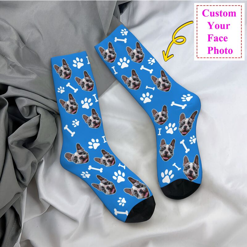 Novelty Men's Custom Dog Dress - Dress Sock Men 리뷰 및 가격