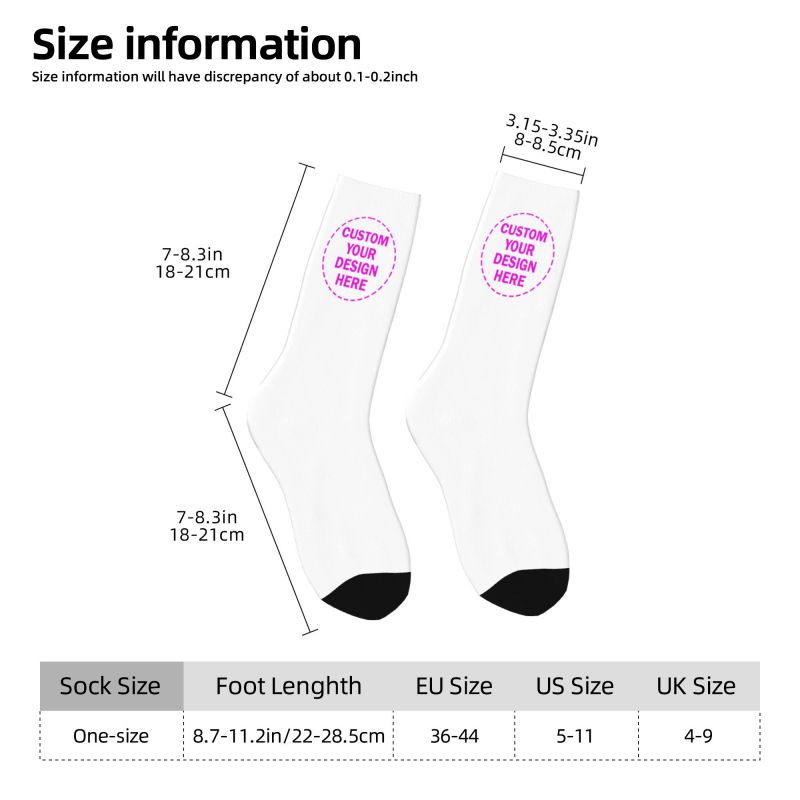 Personalize Custom Photo Logo  - Dress Sock Men 리뷰 및 가격