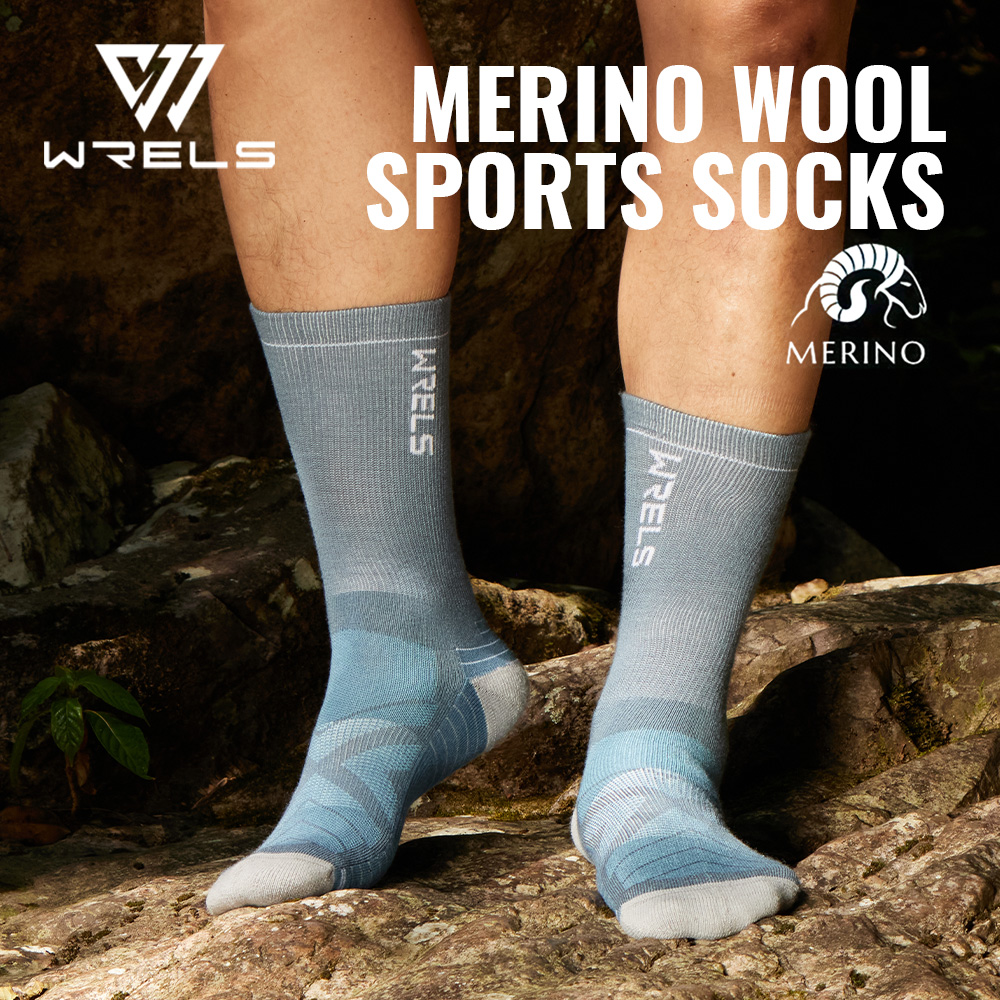 WRELS 1/2/3 Merino Wool Socks  - Wool Hiking Sock 리뷰 및 가격