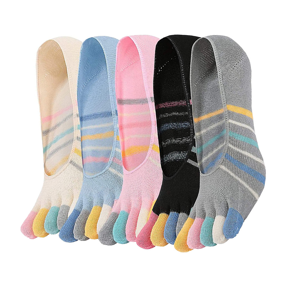 5Pairs Yoga Toe Socks Women Lo - Invisibility Sock Loafer 리뷰 및 가격