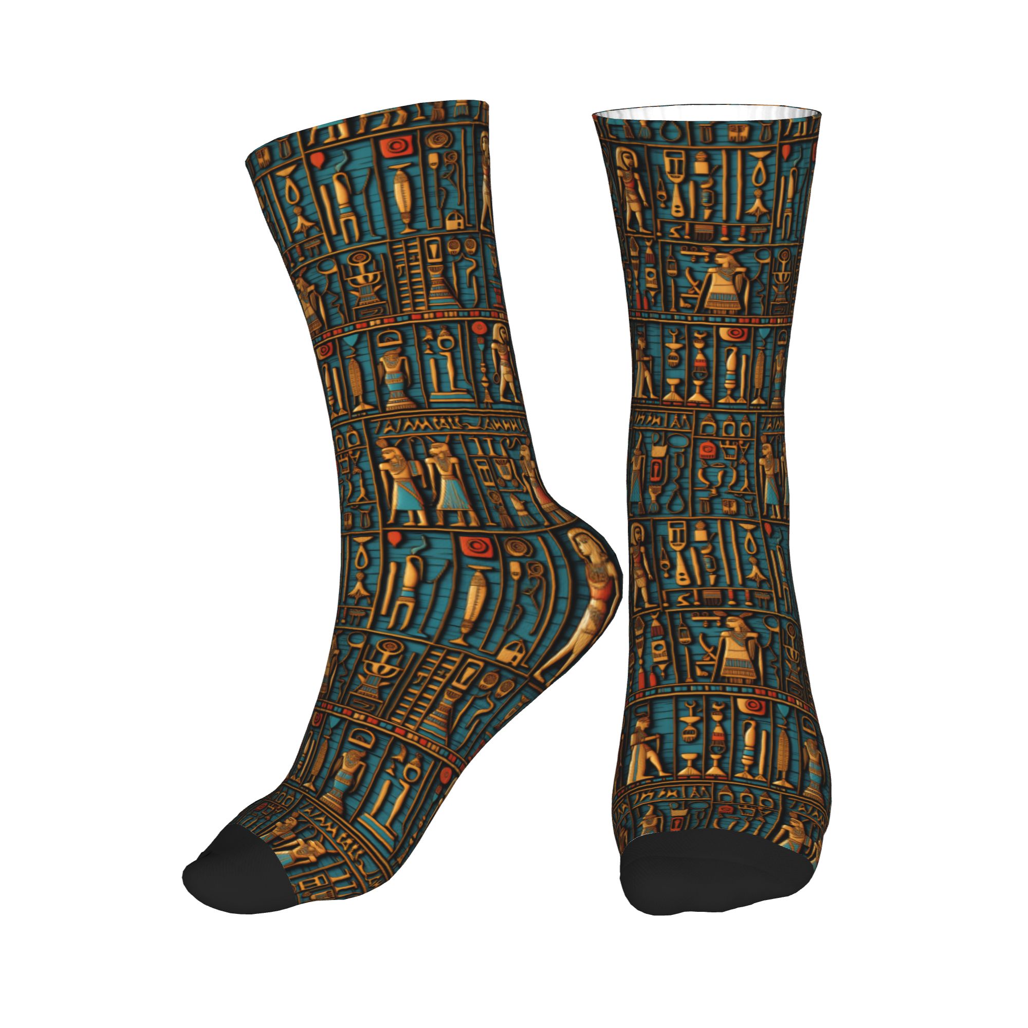 Cool Men's Egyptian Hieroglyph - Dress Sock Men 리뷰 및 가격