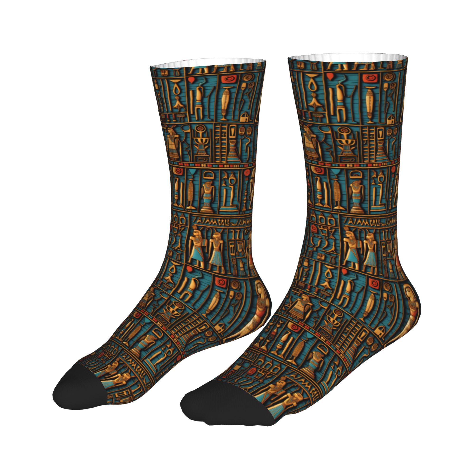 Cool Men's Egyptian Hieroglyph - Dress Sock Men 리뷰 및 가격