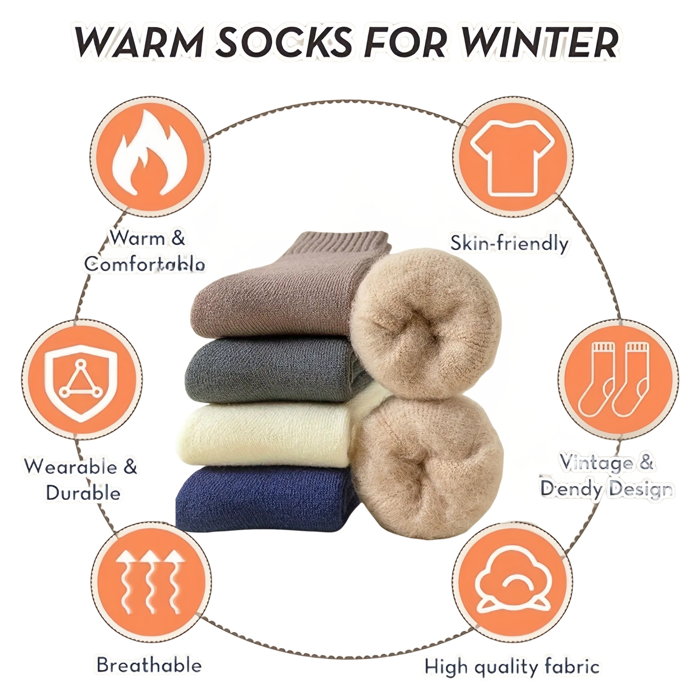 Three Pairs of Men'S Black Soc - Thermal Sock Winter 리뷰 및 가격