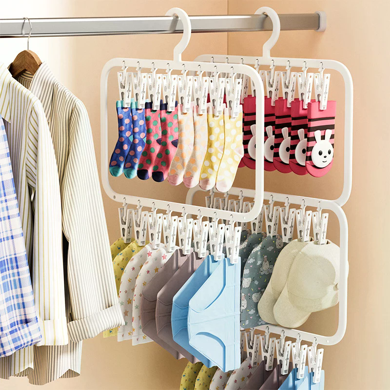 Multi-clip Sock Drying Rack Mu - Sock Organizer Tray 리뷰 및 가격