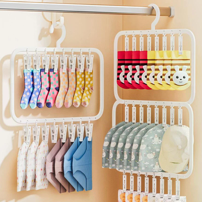 Multi-clip Sock Drying Rack Mu - Sock Organizer Tray 리뷰 및 가격