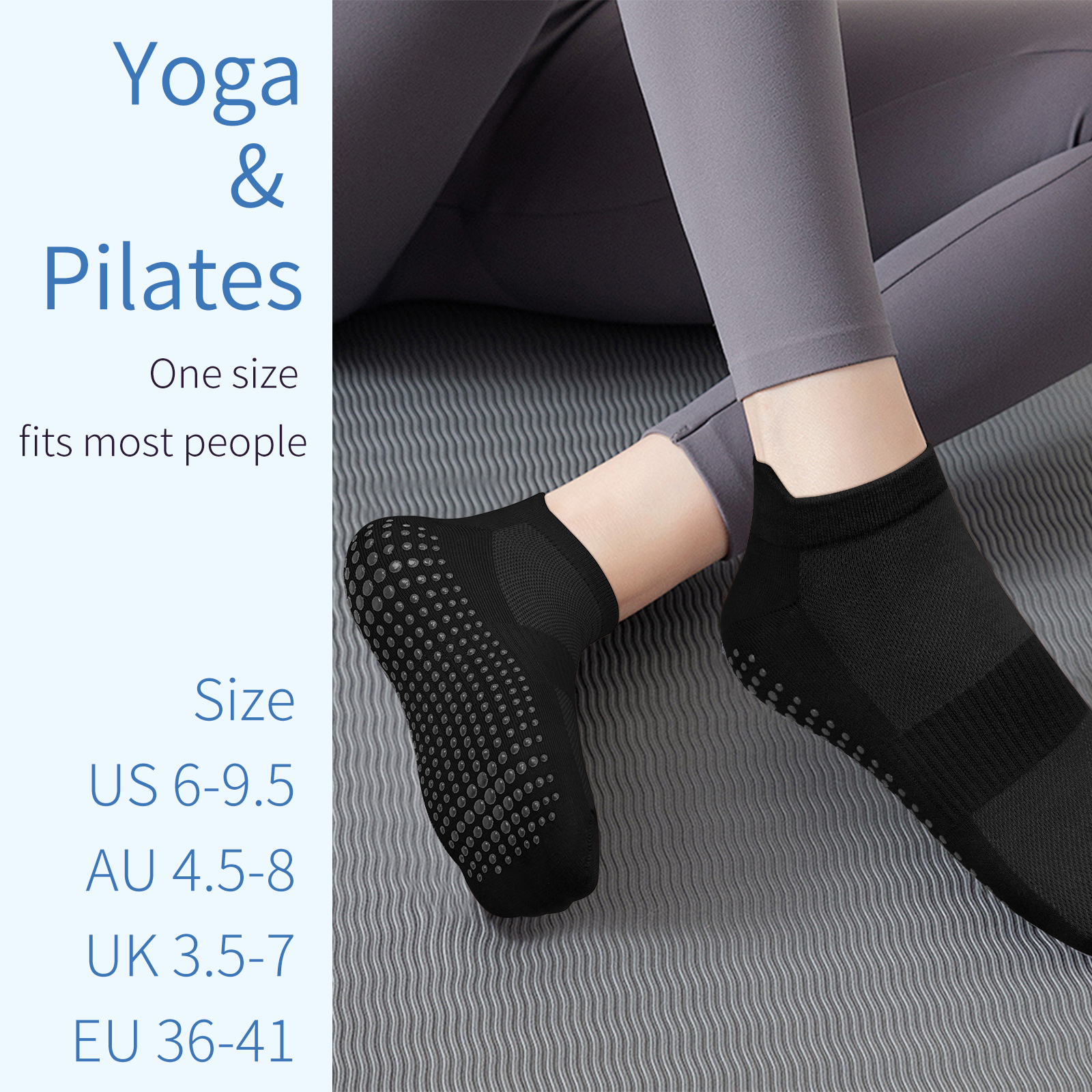 3 Pairs Yoga Socks Women Cotto - Grip Sock Yoga 리뷰 및 가격