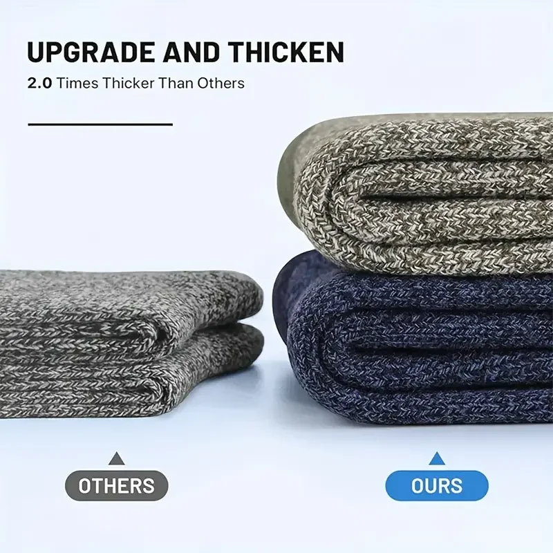5 Pairs Merino Wool Socks for  - Wool Hiking Sock 리뷰 및 가격