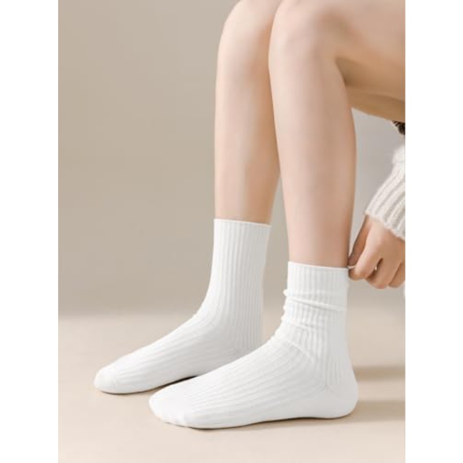 DOKUTOKU Womens Crew Socks Siz - Cotton Crew Sock Pack 리뷰 및 가격