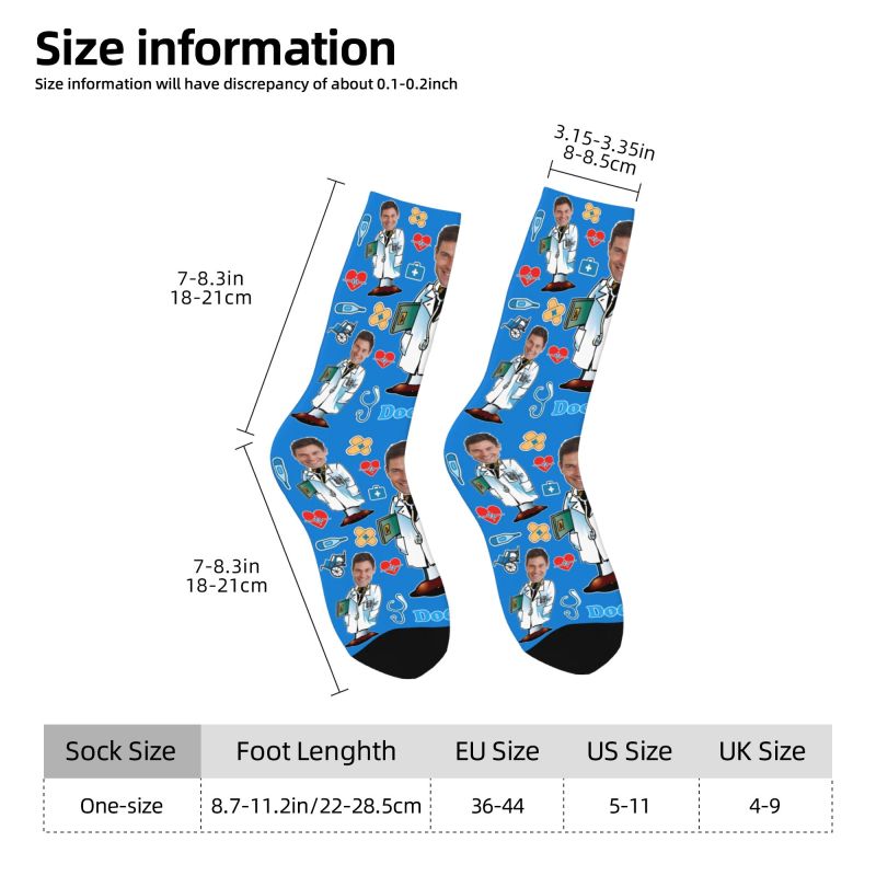 Doctor Custom Men Women Crew S - Dress Sock Men 리뷰 및 가격