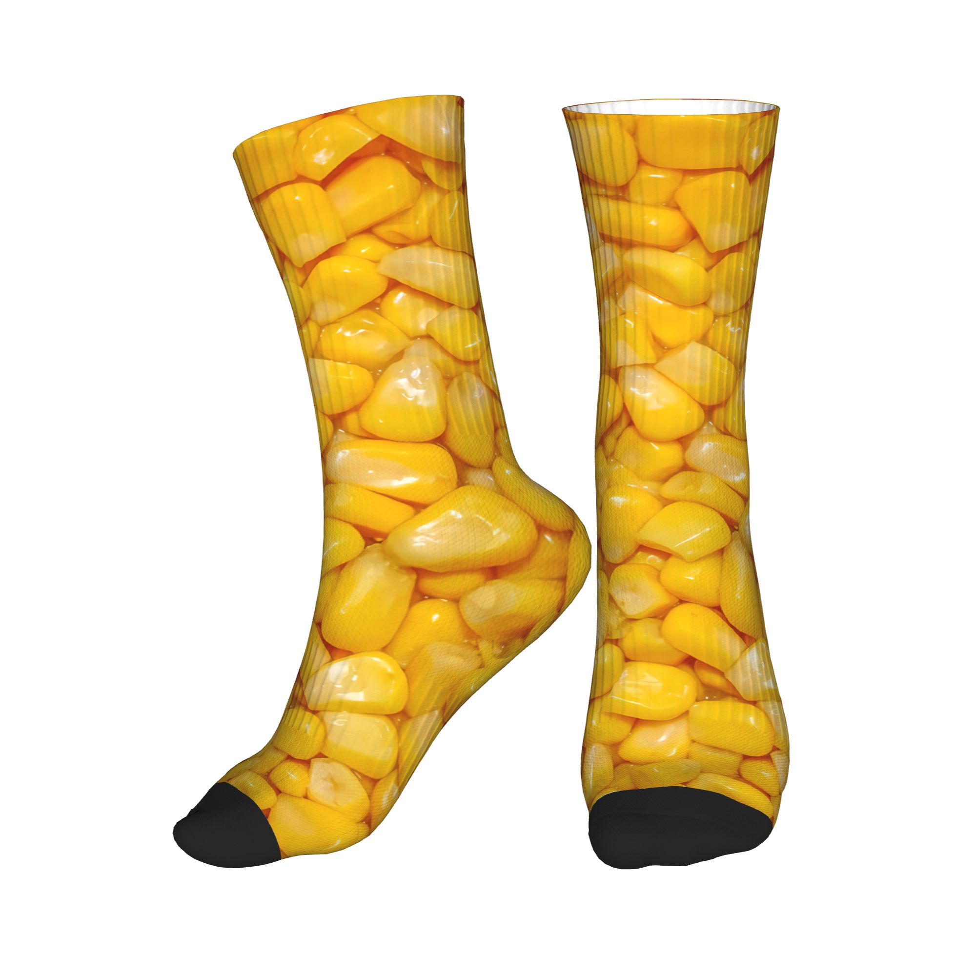It's Corn Yellow Corn Kernels  - Dress Sock Men 리뷰 및 가격